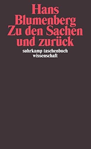 Couverture : Zu den Sachen und zur uck