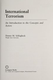 Couverture : International terrorism