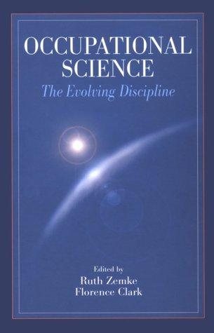 Couverture : Occupational Science