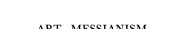 Couverture : Art, messianism, and crime