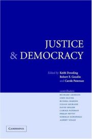 Couverture : Justice and democracy