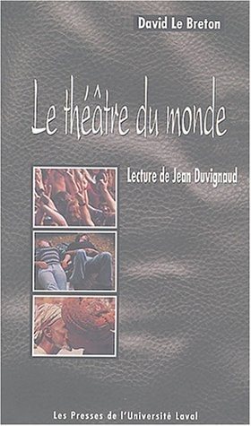 Couverture : Le théâtre du monde