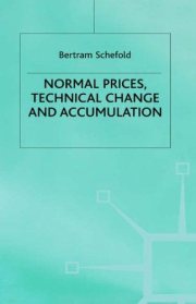 Couverture : Normal prices, technical change, and accumulation