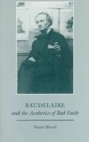 Couverture : Baudelaire and the aesthetics of bad faith