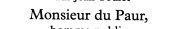 Couverture : Monsieur du Paur, homme public