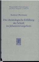 Couverture : Die christologische Erfüllung der Schrift im Johannesevangelium