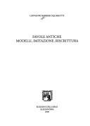Couverture : Favole antiche
