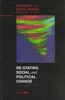 Couverture : Re-stating social and political change