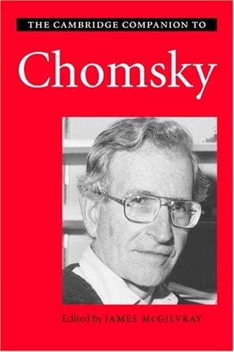 Couverture : The Cambridge companion to Chomsky