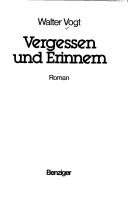 Couverture : Vergessen und erinnern