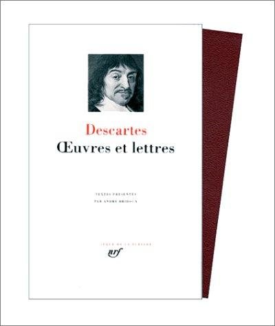 Couverture : Descartes