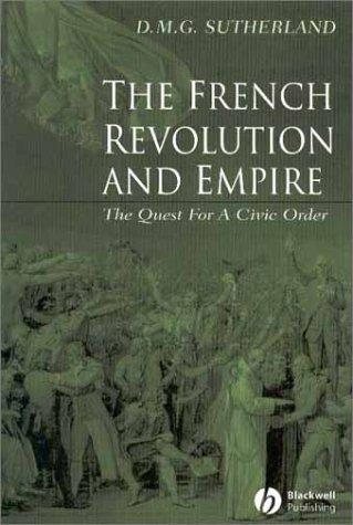 Couverture : The French Revolution and Empire