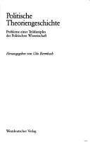 Couverture : Politische Theoriengeschichte
