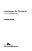 Couverture : Marxism and the proletariat