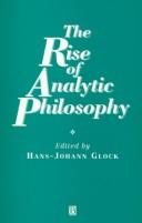 Couverture : The Rise of Analytic Philosophy
