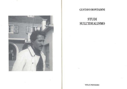 Couverture : Studi sull'idealismo
