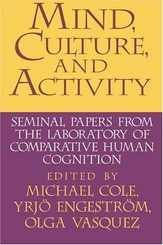 Couverture : Mind, culture, and activity