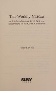 Couverture : This-Worldly Nibbana