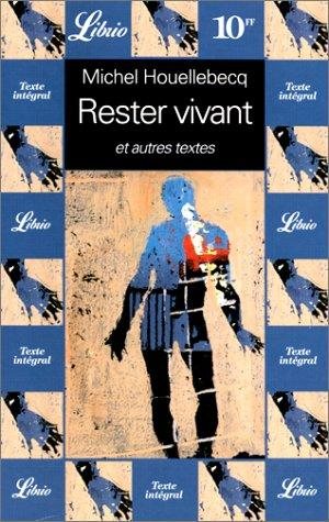 Couverture : "Rester Vivant" Et Autres Textes