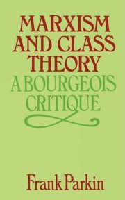 Couverture : Marxism and Class Theory