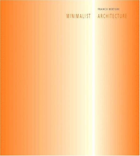 Couverture : Minimalist Architecture