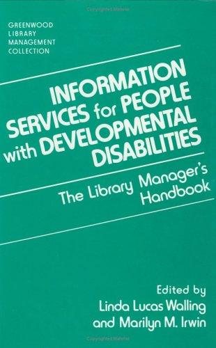 Couverture : Information services for people with developmental disabilities
