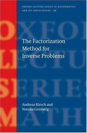 Couverture : The factorization method for inverse problems