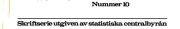 Couverture : Marital status life tables for Sweden