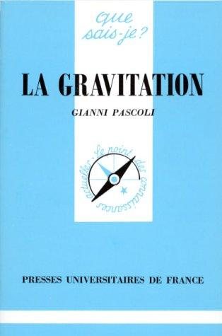 Couverture : La gravitation