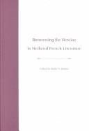 Couverture : Reassessing the heroine in medieval French literature