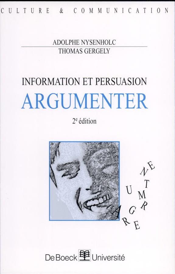 Couverture : Information et persuasion
