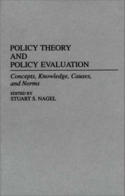 Couverture : Policy theory and policy evaluation
