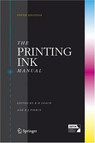 Couverture : The Printing ink manual.