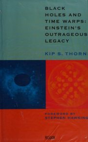 Couverture : Black holes and time warps