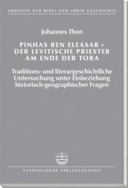 Couverture : Pinhas Ben Eleasar--Der Levitische Priester Am Ende Der Tora