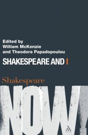 Couverture : Shakespeare and I