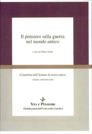 Couverture : Il pensiero sulla guerra nel mondo antico