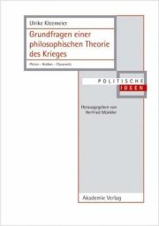 Couverture : Grundfragen einer philosophischen Theorie des Krieges