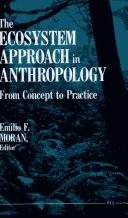 Couverture : The Ecosystem approach in anthropology