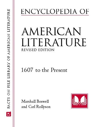 Couverture : Encyclopedia of American Literature