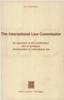 Couverture : The International Law Commission