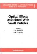 Couverture : Optical effects associated with small particles