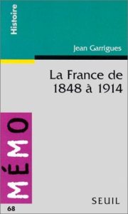 Couverture : La France de 1848 à 1914