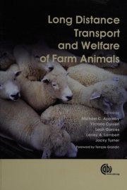 Couverture : Long distance transport and welfare of farm animals