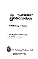 Couverture : The language of biotechnology