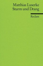 Couverture : Sturm und Drang. Autoren, Texte, Themen.
