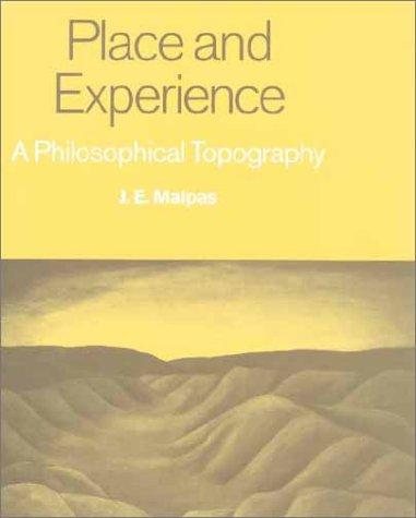 Couverture : Place and experience