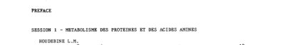 Couverture : Métabolisme et nutrition azotés =
