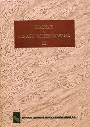 Couverture : Homenaje a Don Antonio Hernández Gil