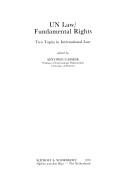 Couverture : UN law/fundamental rights